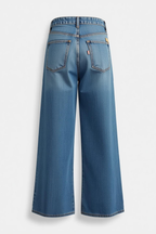 Cropped Wide-Leg Jeans