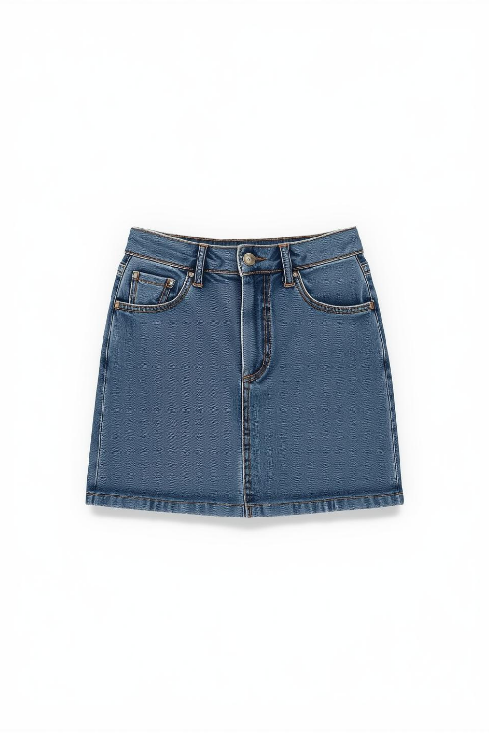 Denim Mini Skirt