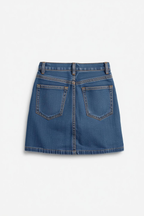 Denim Mini Skirt