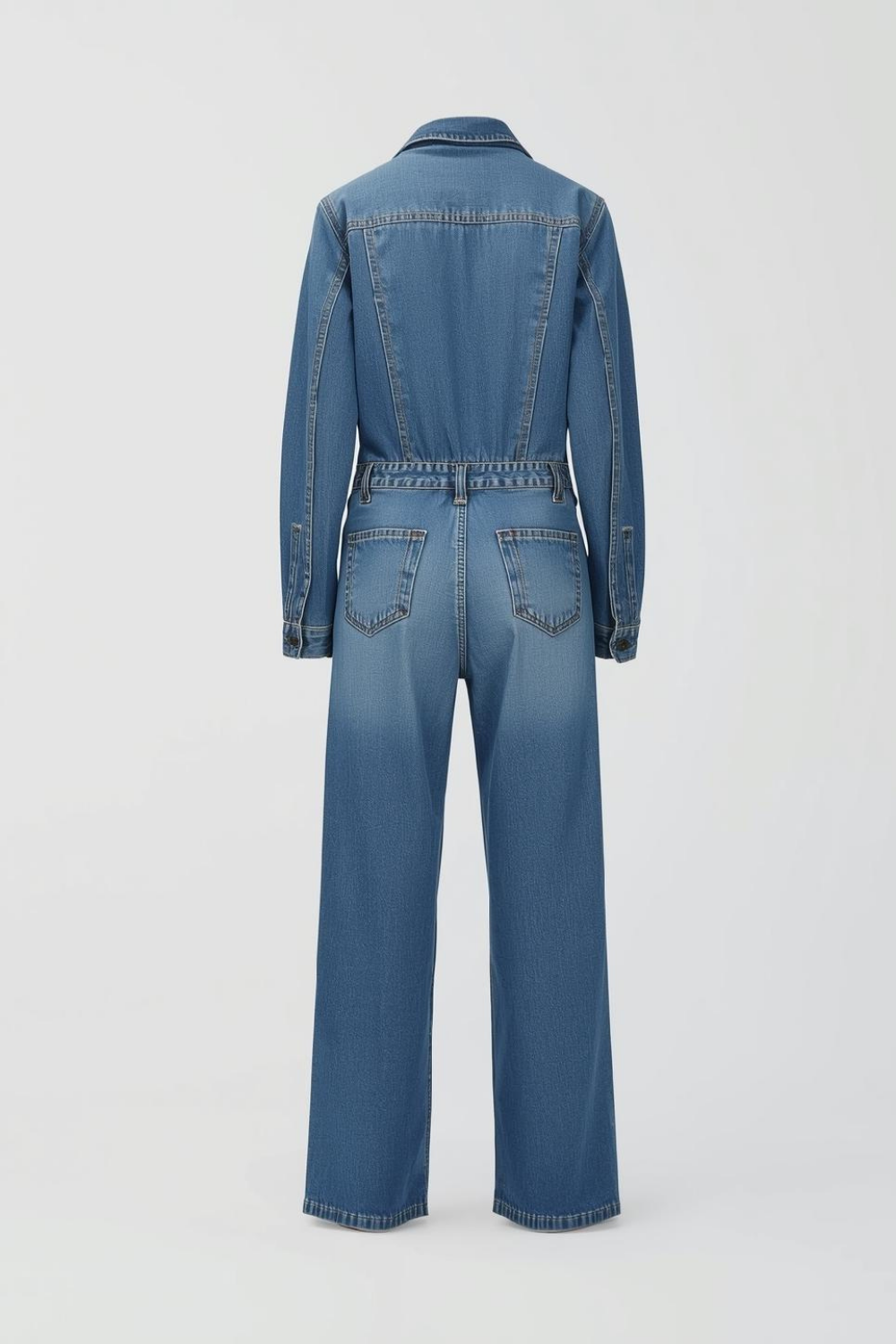 Denim Jumpsuit – Utility Style