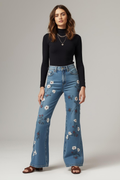 Embroidered Jeans