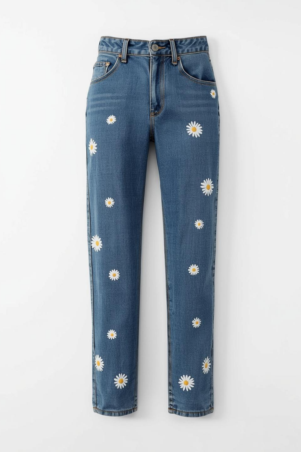 Embroidered Jeans