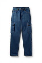 Cargo Denim Pants