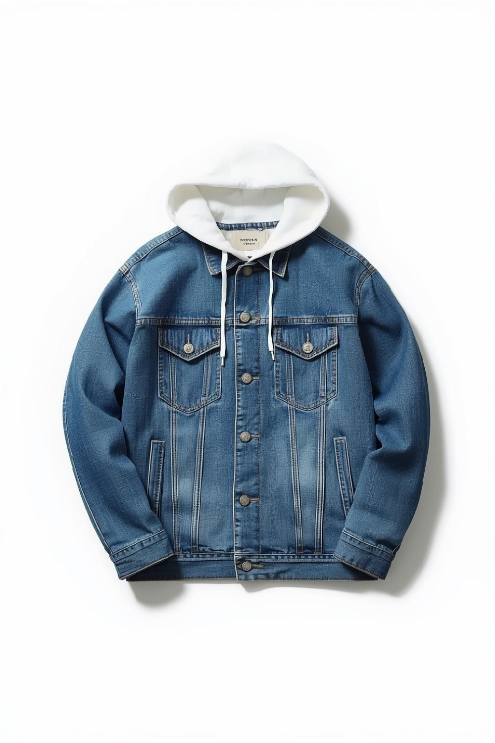 Denim Hoodie Jacket