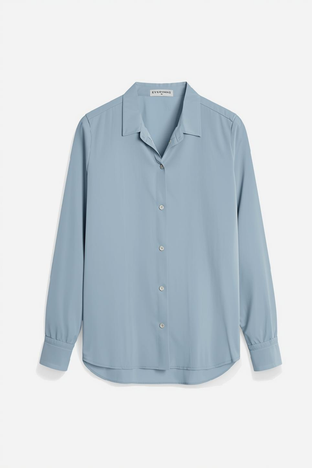 Silk Blouse – Soft Blue