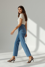 High-Waist Mom Jeans