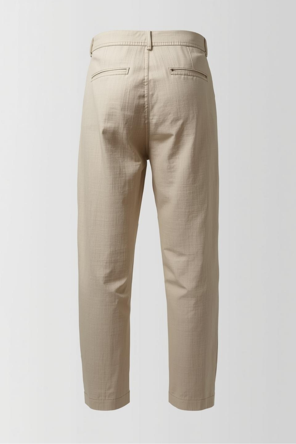 Structured Linen Trousers – Sand